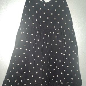 GAP Girl Kids Black and White Polka Dot One Piece